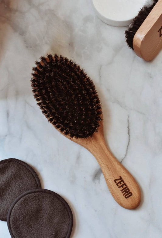 Bamboo Hair Brush -Soft Bristles